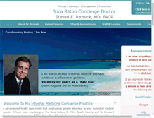 Tablet Screenshot of bocaconciergedoc.com